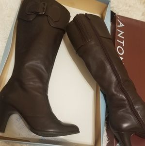 New Antonio Britt leather Boots 7.5